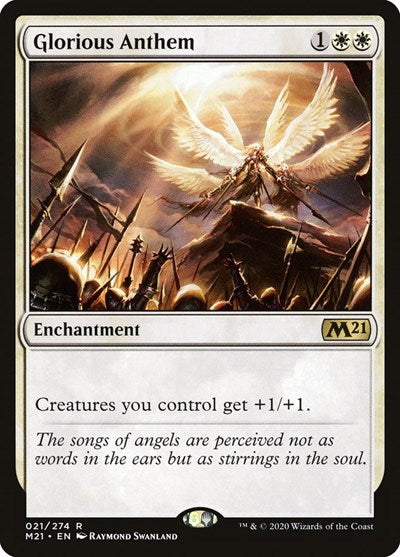 Glorious Anthem [Core Set 2021] | Exor Games Dartmouth