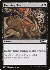 Finishing Blow [Core Set 2021] | Exor Games Dartmouth