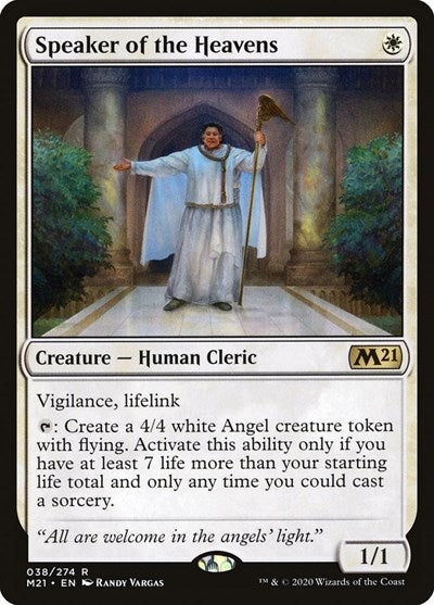 Speaker of the Heavens [Core Set 2021] | Exor Games Dartmouth