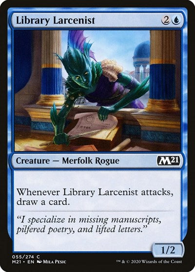 Library Larcenist [Core Set 2021] | Exor Games Dartmouth