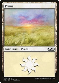 Plains (261) [Core Set 2021] | Exor Games Dartmouth