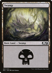 Swamp (267) [Core Set 2021] | Exor Games Dartmouth