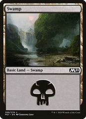 Swamp (268) [Core Set 2021] | Exor Games Dartmouth