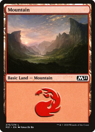 Mountain (270) [Core Set 2021] | Exor Games Dartmouth