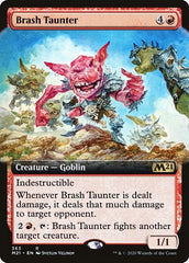 Brash Taunter (Extended Art) [Core Set 2021] | Exor Games Dartmouth