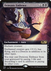 Demonic Embrace (Extended Art) [Core Set 2021] | Exor Games Dartmouth