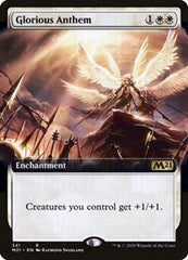 Glorious Anthem (Extended Art) [Core Set 2021] | Exor Games Dartmouth