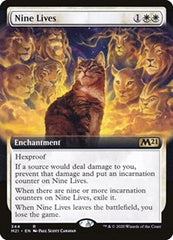 Nine Lives (Extended Art) [Core Set 2021] | Exor Games Dartmouth