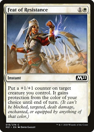 Feat of Resistance [Core Set 2021] | Exor Games Dartmouth