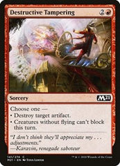 Destructive Tampering [Core Set 2021] | Exor Games Dartmouth
