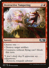 Destructive Tampering [Core Set 2021] | Exor Games Dartmouth