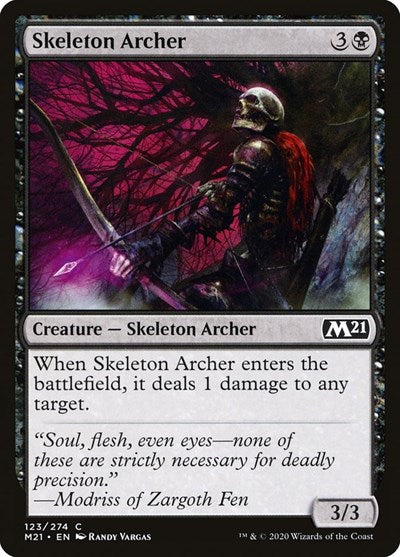 Skeleton Archer [Core Set 2021] | Exor Games Dartmouth