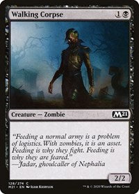Walking Corpse [Core Set 2021] | Exor Games Dartmouth