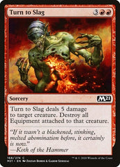 Turn to Slag [Core Set 2021] | Exor Games Dartmouth