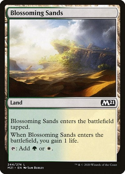 Blossoming Sands [Core Set 2021] | Exor Games Dartmouth