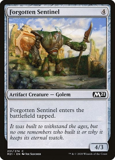 Forgotten Sentinel [Core Set 2021] | Exor Games Dartmouth