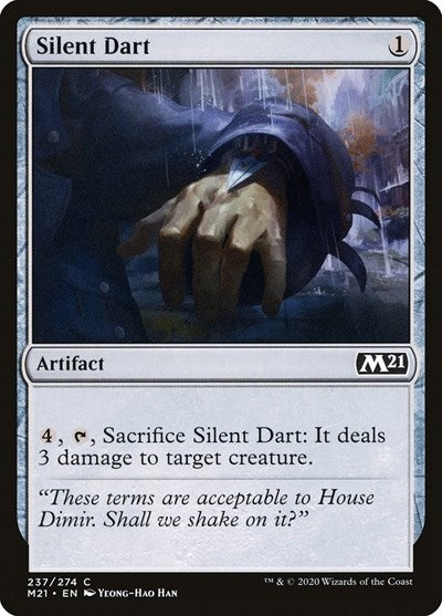 Silent Dart [Core Set 2021] | Exor Games Dartmouth