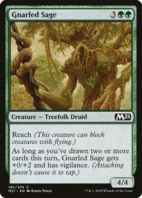 Gnarled Sage [Core Set 2021] | Exor Games Dartmouth