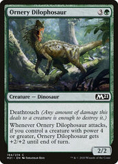 Ornery Dilophosaur [Core Set 2021] | Exor Games Dartmouth