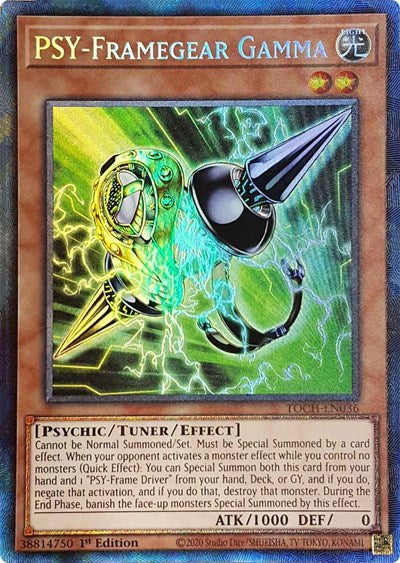 PSY-Framegear Gamma (CR) [TOCH-EN036] Collector's Rare | Exor Games Dartmouth