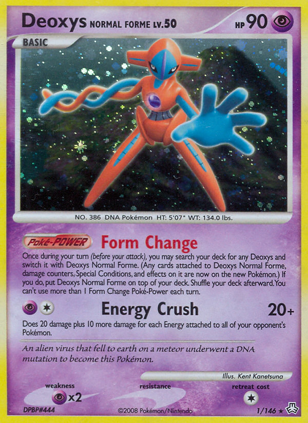 Deoxys Normal Forme (1/146) [Diamond & Pearl: Legends Awakened] | Exor Games Dartmouth