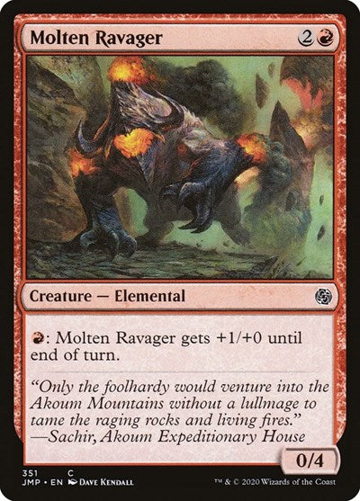 Molten Ravager [Jumpstart] | Exor Games Dartmouth