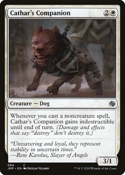 Cathar's Companion [Jumpstart] | Exor Games Dartmouth