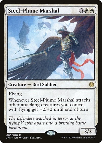 Steel-Plume Marshal [Jumpstart] | Exor Games Dartmouth
