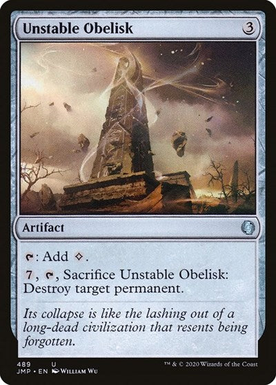 Unstable Obelisk [Jumpstart] | Exor Games Dartmouth