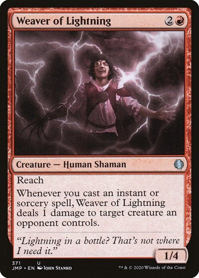 Weaver of Lightning [Jumpstart] | Exor Games Dartmouth