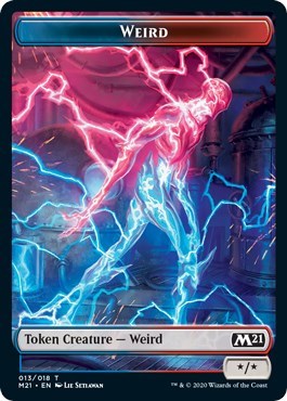 Weird Token [Core Set 2021] | Exor Games Dartmouth