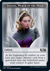 Emblem - Liliana, Waker of the Dead [Core Set 2021] | Exor Games Dartmouth