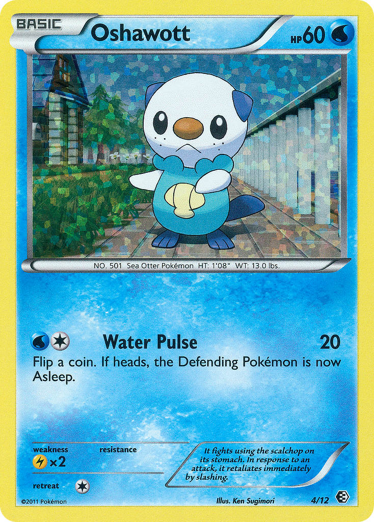 Oshawott (4/12) [McDonald's Promos: 2011 Collection] | Exor Games Dartmouth