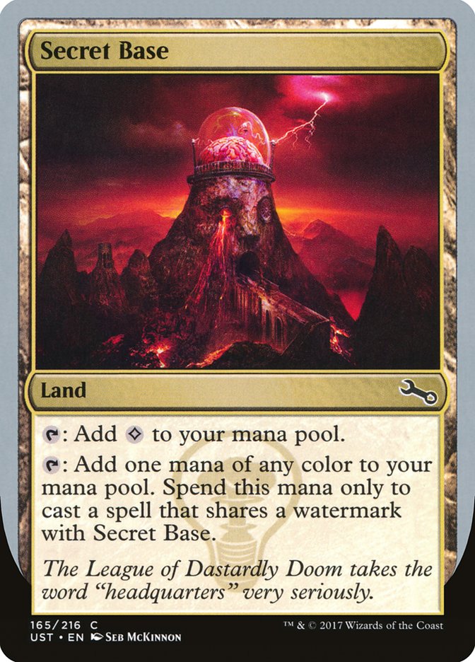 Secret Base (Artist: Seb McKinnon) [Unstable] | Exor Games Dartmouth