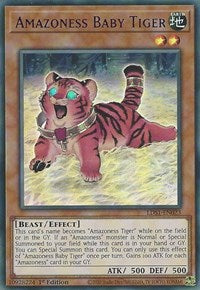 Amazoness Baby Tiger (Purple) [LDS1-EN023] Ultra Rare | Exor Games Dartmouth