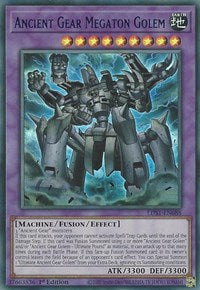 Ancient Gear Megaton Golem (Blue) [LDS1-EN088] Ultra Rare | Exor Games Dartmouth