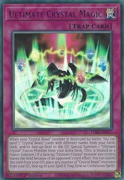 Ultimate Crystal Magic (Purple) [LDS1-EN117] Ultra Rare | Exor Games Dartmouth