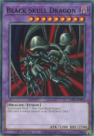 Black Skull Dragon [LDS1-EN012] Common | Exor Games Dartmouth