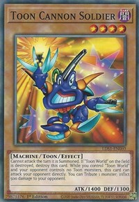 Toon Cannon Soldier [LDS1-EN060] Common | Exor Games Dartmouth