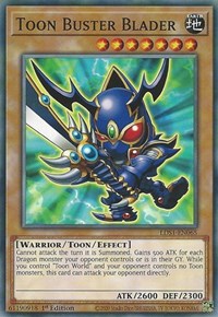 Toon Buster Blader [LDS1-EN065] Common | Exor Games Dartmouth