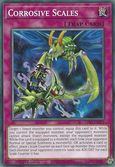 Corrosive Scales [LDS1-EN074] Common | Exor Games Dartmouth