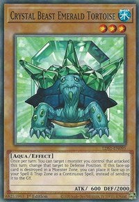 Crystal Beast Emerald Tortoise [LDS1-EN095] Common | Exor Games Dartmouth
