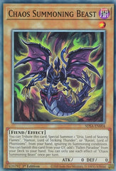 Chaos Summoning Beast [SDSA-EN004] Common | Exor Games Dartmouth