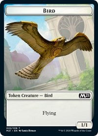 Bird // Griffin Double-sided Token [Core Set 2021] | Exor Games Dartmouth