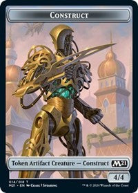Construct // Goblin Wizard Double-sided Token [Core Set 2021] | Exor Games Dartmouth