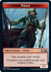 Pirate // Weird Double-sided Token [Core Set 2021] | Exor Games Dartmouth