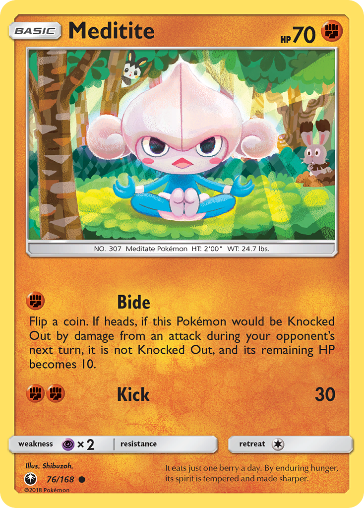 Meditite (76/168) [Sun & Moon: Celestial Storm] | Exor Games Dartmouth