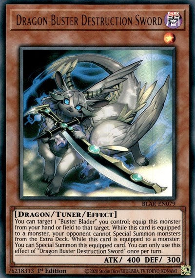 Dragon Buster Destruction Sword [BLAR-EN079] Ultra Rare | Exor Games Dartmouth