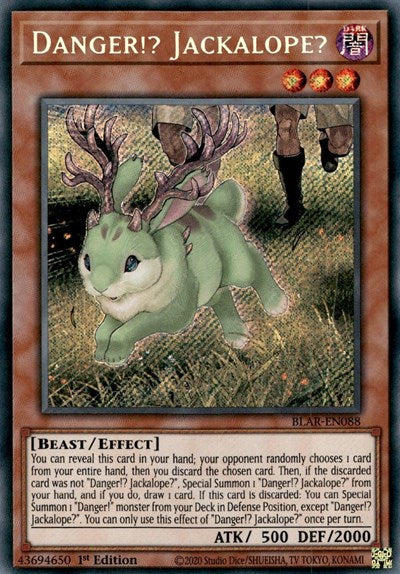 Danger!? Jackalope? [BLAR-EN088] Secret Rare | Exor Games Dartmouth