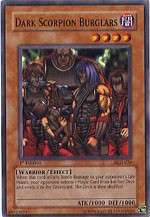 Dark Scorpion Burglars [PGD-028] Common | Exor Games Dartmouth